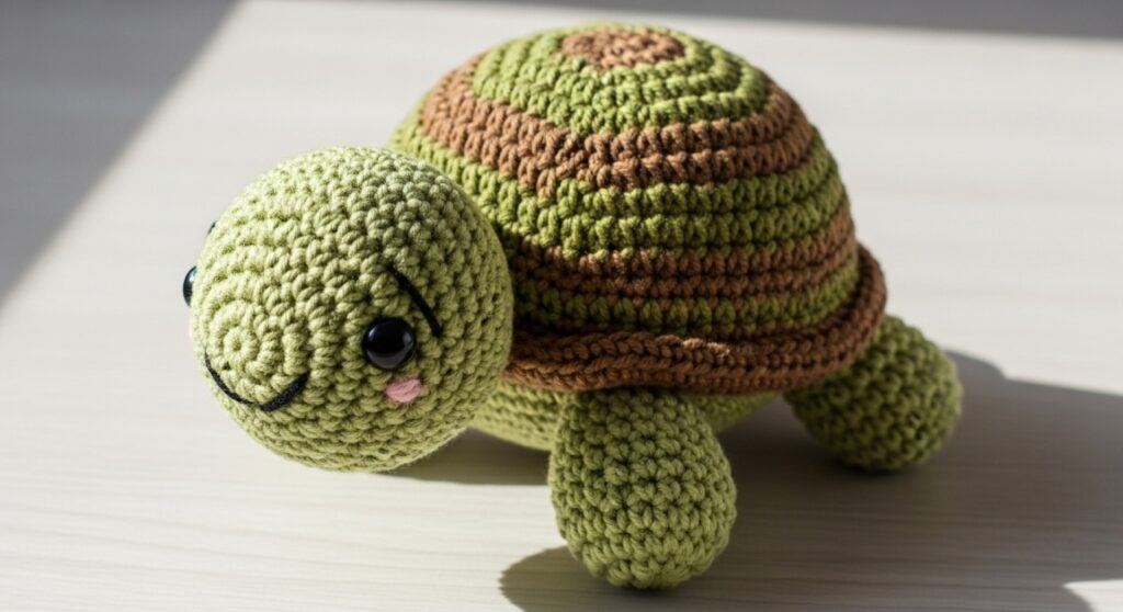 Amigurumi de tartaruga: guia rápido para crochetar uma peça fofa e firme - Imagem do artigo