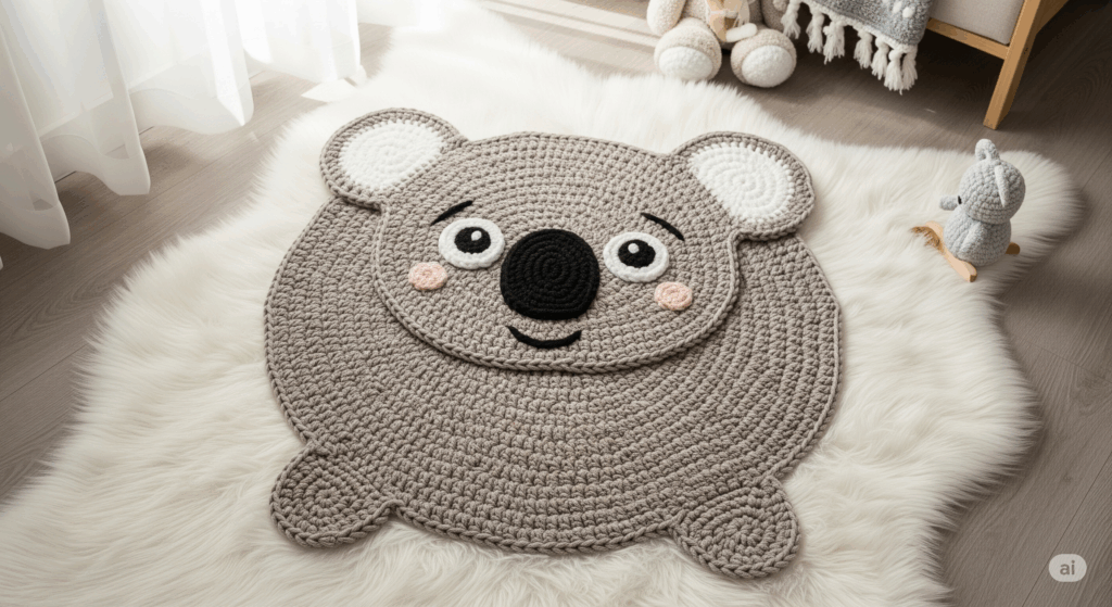 Tapete infantil de crochê: passo a passo para deixar o quarto mais aconchegante - Imagem do artigo
