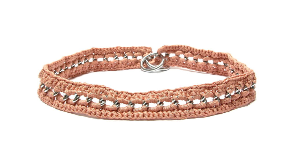 Colar de crochê: passo a passo para acertar largura, textura e fecho - Imagem do artigo