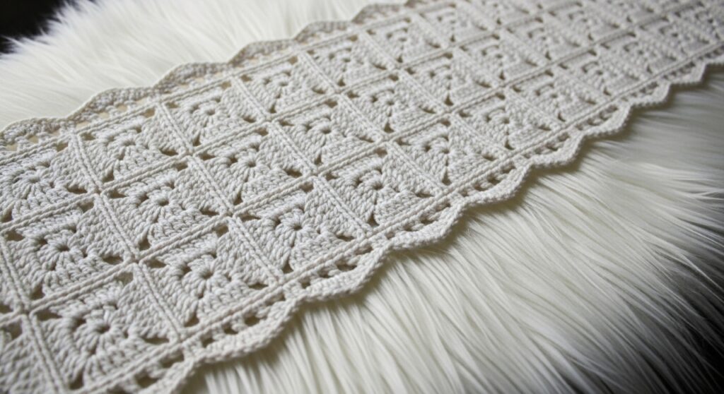 Como fazer uma passadeira de crochê firme e reta para corredor, cozinha ou varanda - Imagem do artigo