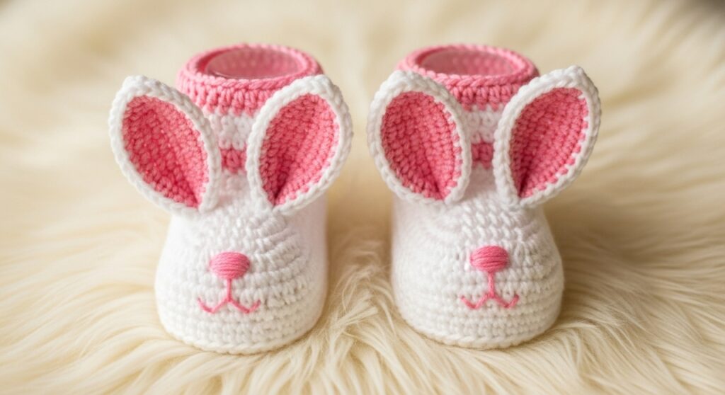 Sapatinho de crochê rosa: conforto artesanal para deixar o bebê ainda mais estiloso - Imagem do artigo